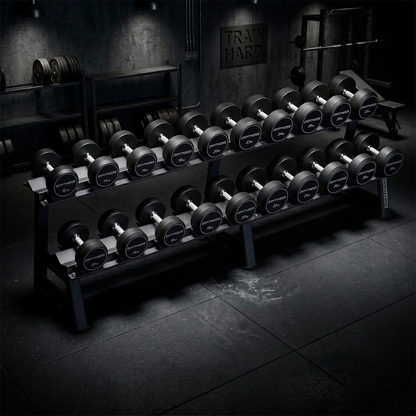 Suporte Estante de Dumbbells Elite - 10 pares - D1Fitness