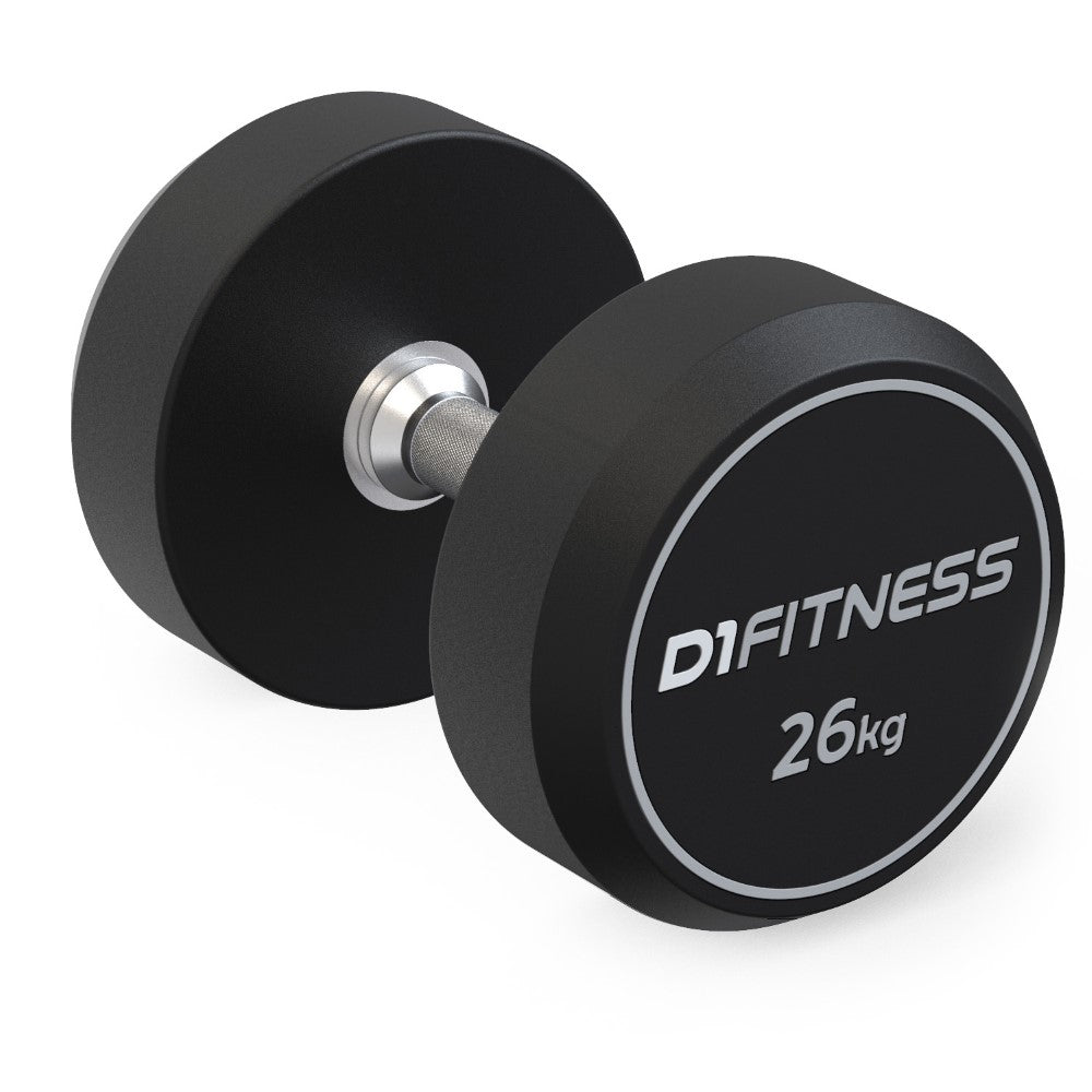 Dumbbell Rubber Elite 26kg (OUTLET)