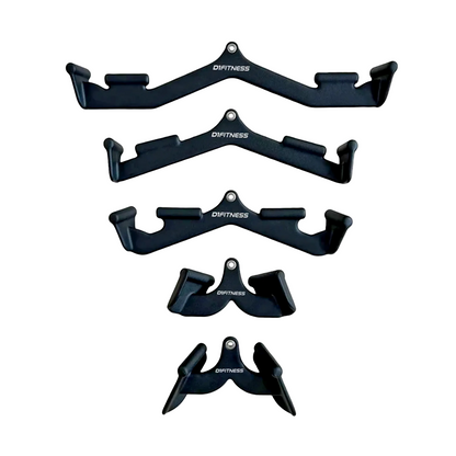 Kit Puxadores Anatômicos Multipegada + Suporte Torre Premium