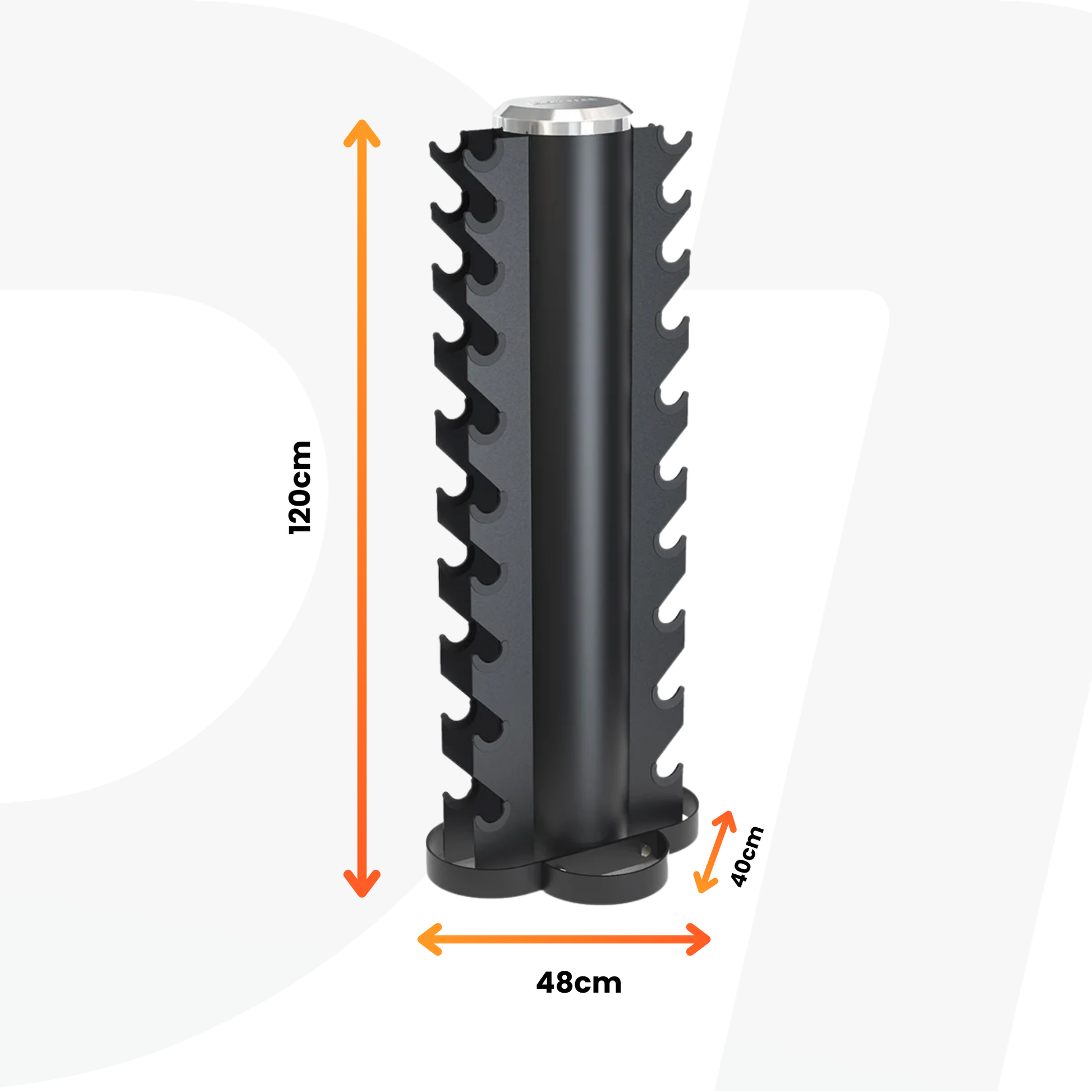 SUPORTE PARA HALTER DUMBBELL EXPOSITOR TORRE - D1Fitness