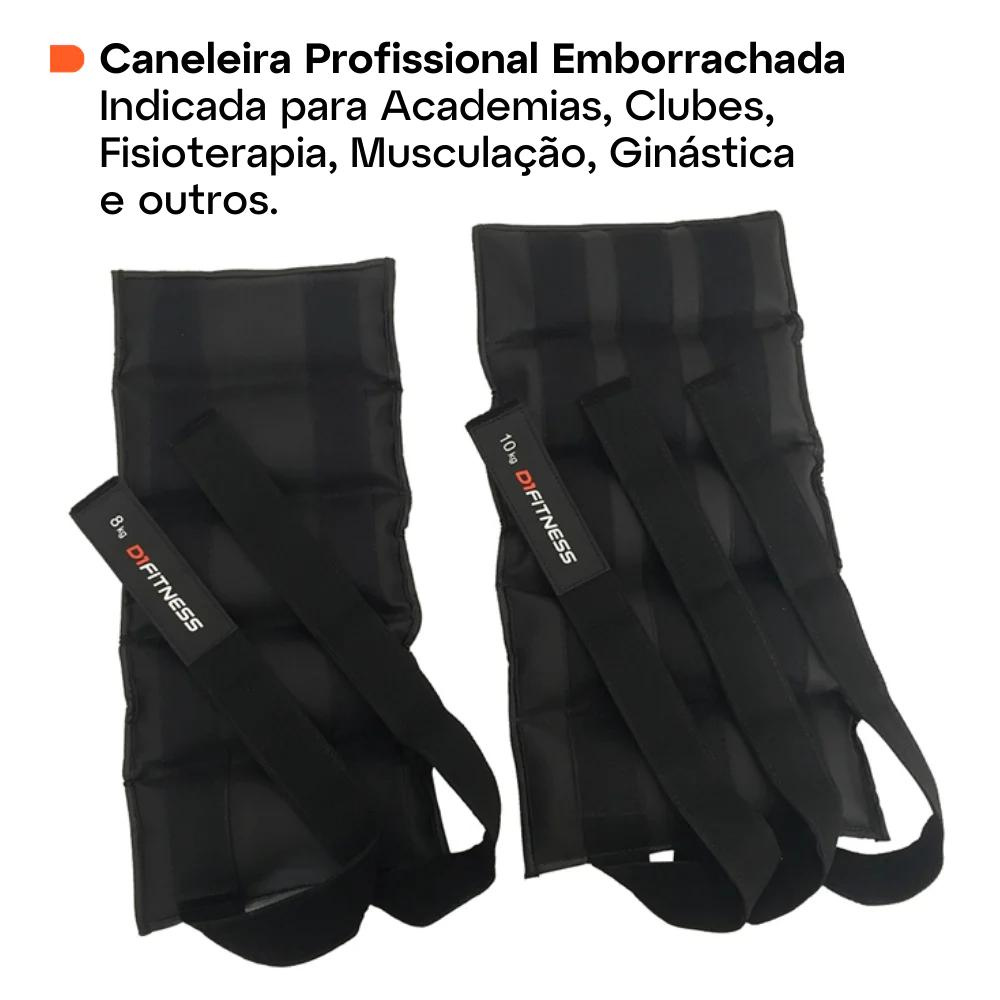 Caneleira Profissional Emborrachada 20kg