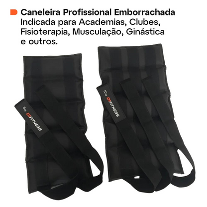 Caneleira Profissional Emborrachada 20kg