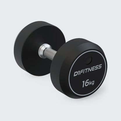 Dumbbell Rubber Elite Custom - D1Fitness