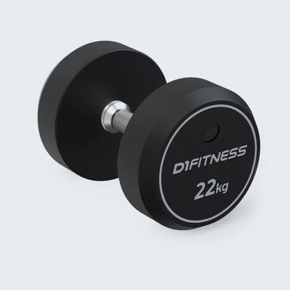 Dumbbell Rubber Elite Custom - D1Fitness