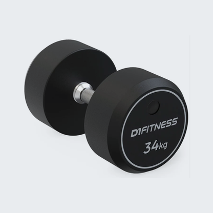 Dumbbell Rubber Elite Custom - D1Fitness