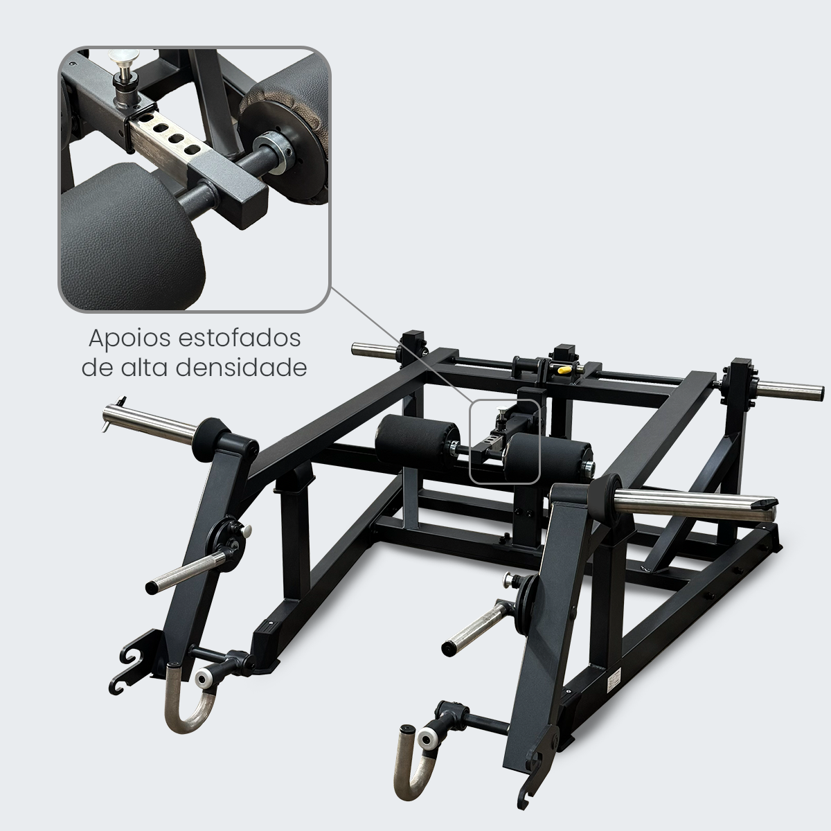 Máquina de Agachamento Bulgaro Afundo e Deadlift Square Max - D1Fitness
