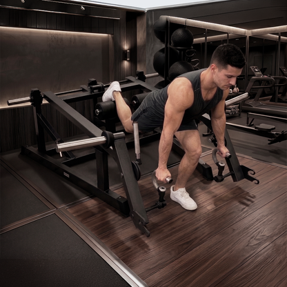 Máquina de Agachamento Bulgaro Afundo e Deadlift Square Max - D1Fitness