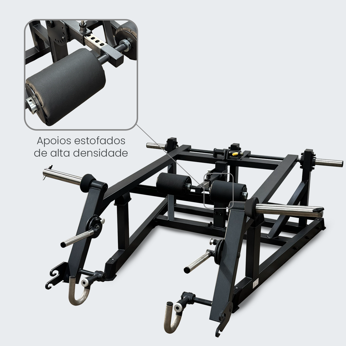 Máquina de Agachamento Bulgaro Afundo e Deadlift Square Max - D1Fitness