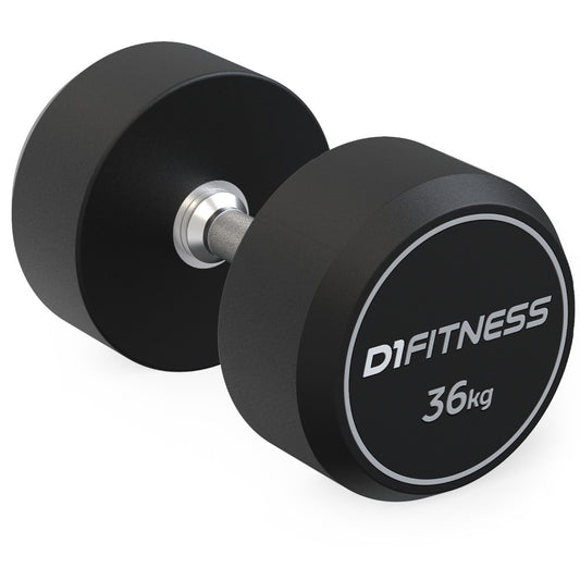 Dumbbell Rubber Elite 36kg (OUTLET)