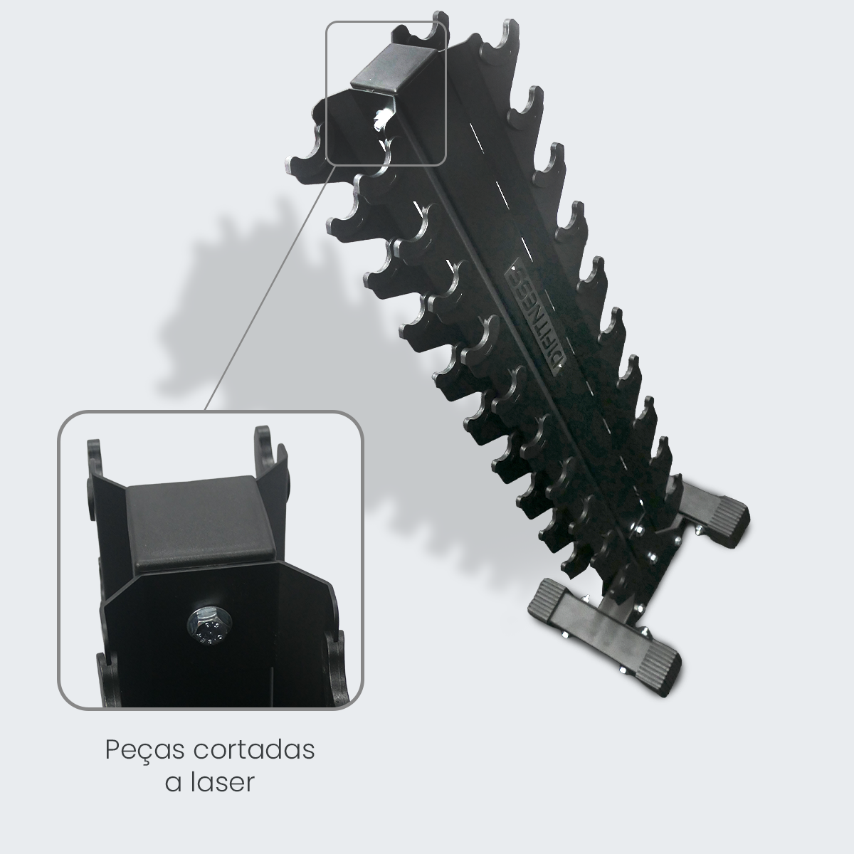 Suporte Torre M2 - p/ Kit de Halteres de 1 a 10kg