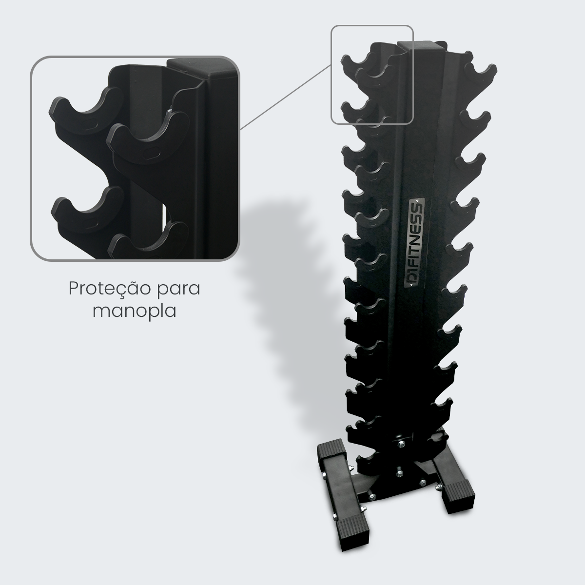 Suporte Torre M2 - p/ Kit de Halteres de 1 a 10kg