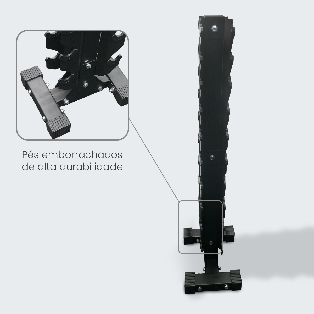 Suporte Torre M2 - p/ Kit de Halteres de 1 a 10kg