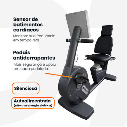 Bicicleta Ergométrica Horizontal
