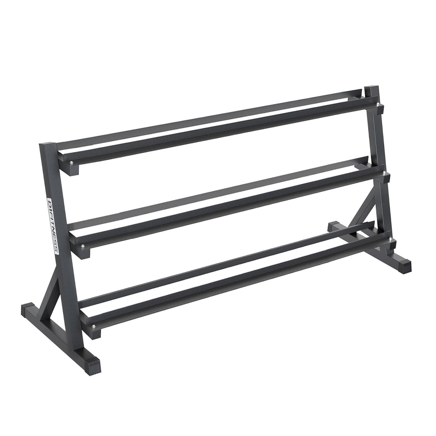 Suporte Expositor Longo 3 Andares para Halter Sextavado1