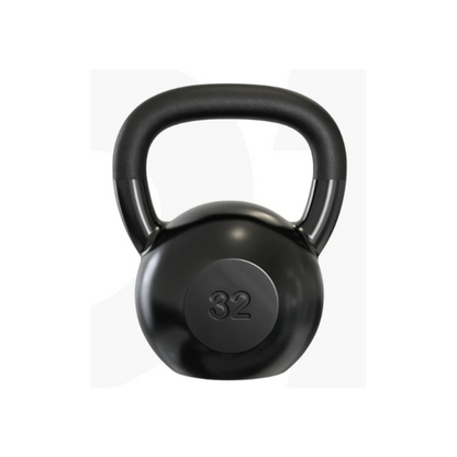 Kettlebell Emborrachado IronCast - Alça Longa 32kg (OUTLET)
