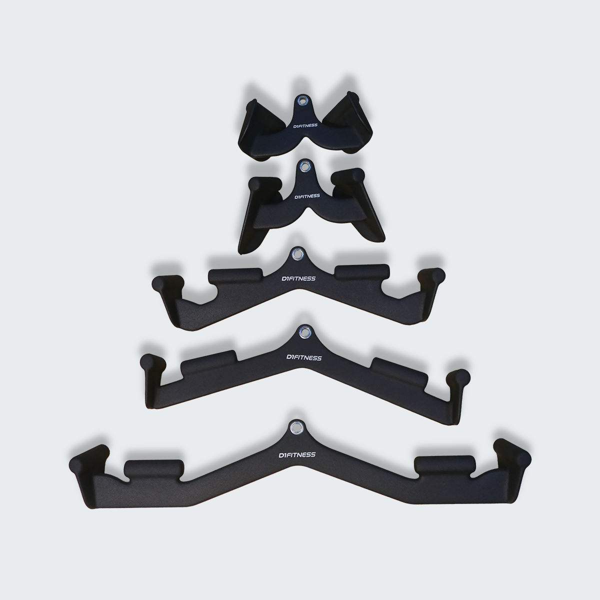 4268 - Kit Puxadores Anatômicos Multipegada + Suporte Torre Premium