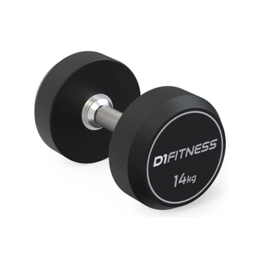 Dumbbell Rubber Elite 14kg (OUTLET)