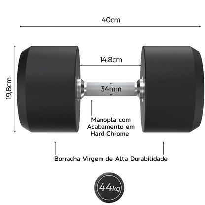 Dumbbell Rubber Elite