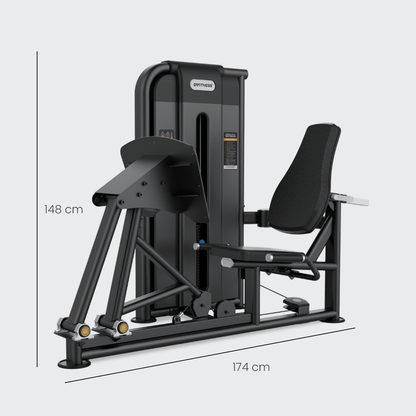 Kit Retrofit 1 — Puxada e remada baixa + flexor extensor + leg press horizontal