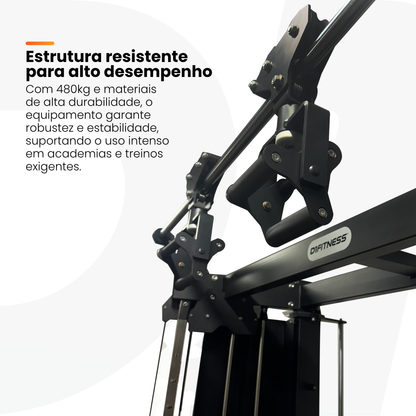 Cross Over Angular + Smith Barra Guiada