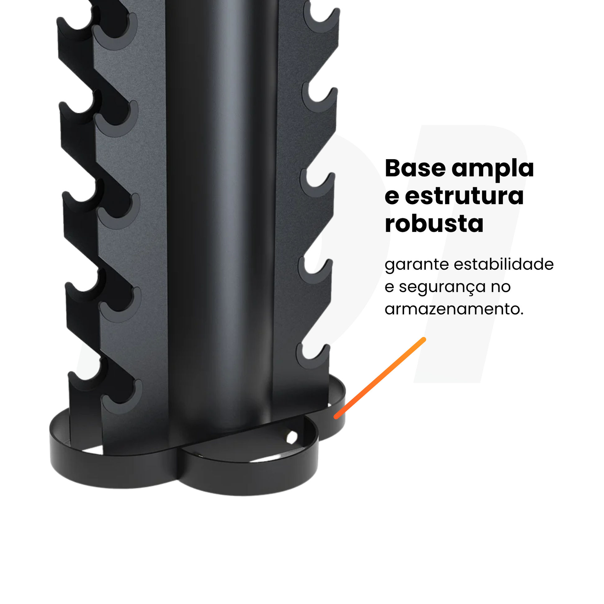 SUPORTE PARA HALTER DUMBBELL EXPOSITOR TORRE - D1Fitness