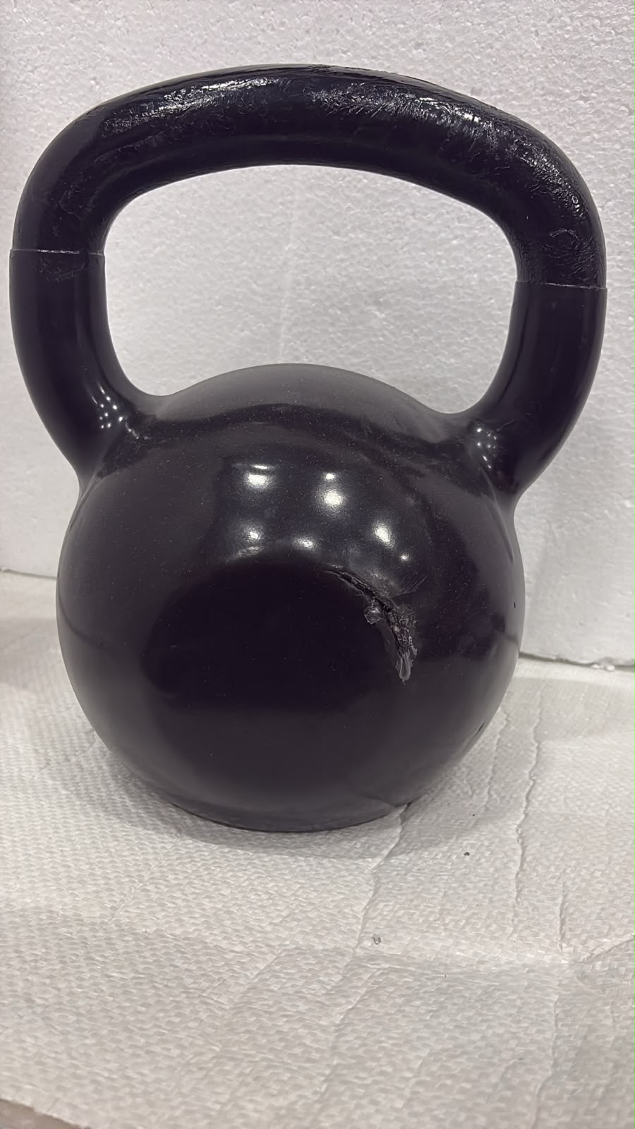 Kettlebell Emborrachado IronCast - Alça Longa 32kg (OUTLET)
