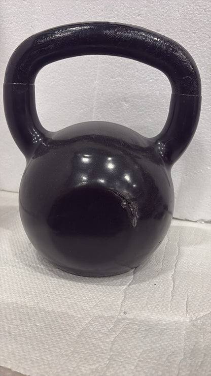 Kettlebell Emborrachado IronCast - Alça Longa 32kg (OUTLET)