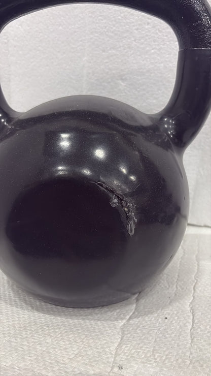 Kettlebell Emborrachado IronCast - Alça Longa 32kg (OUTLET)