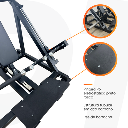 Remada Curvada Linear Guiada Square Max - D1Fitness