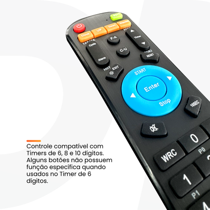 Controle Remoto - Timer 6 Digitos