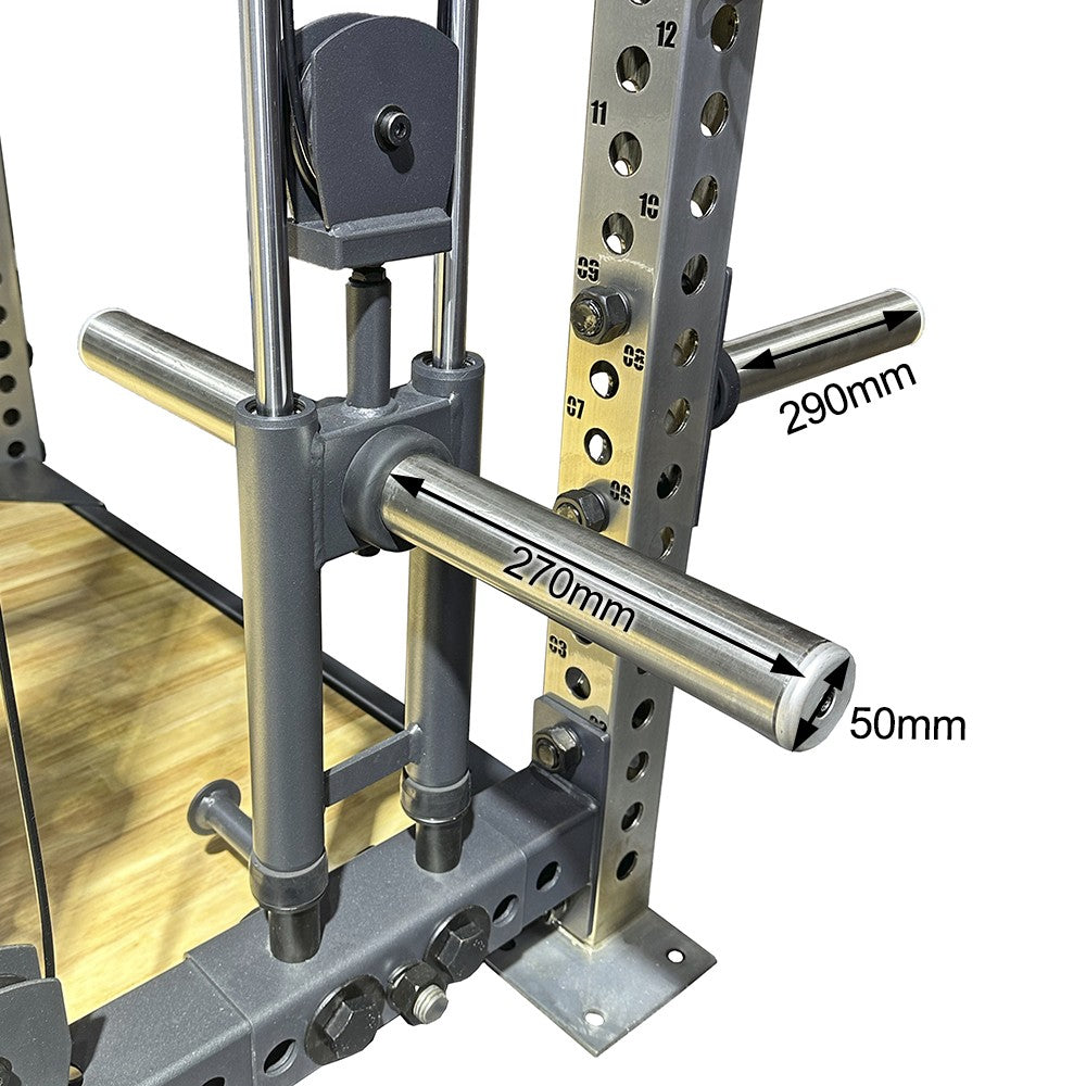 Half Rack PowerFlex com Roldanas e Plataforma