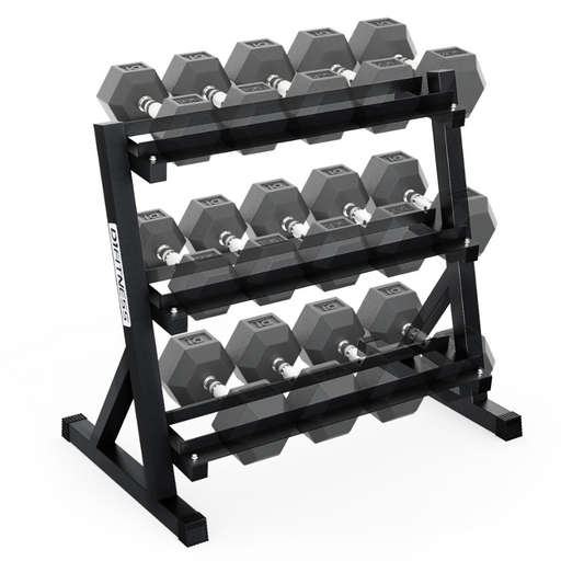 Kit Suporte Estante para Halter + Halteres 10,15,17.5,20,22.5,27.5 kg
