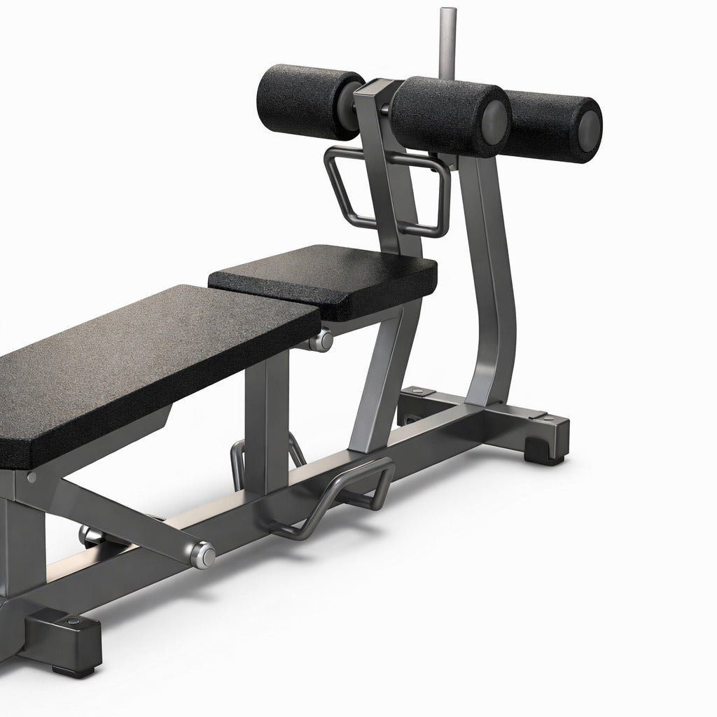 Banco Prancha Abdominal Declinada Dominator - D1Fitness