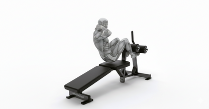 Banco Prancha Abdominal Declinada Square Max - D1Fitness