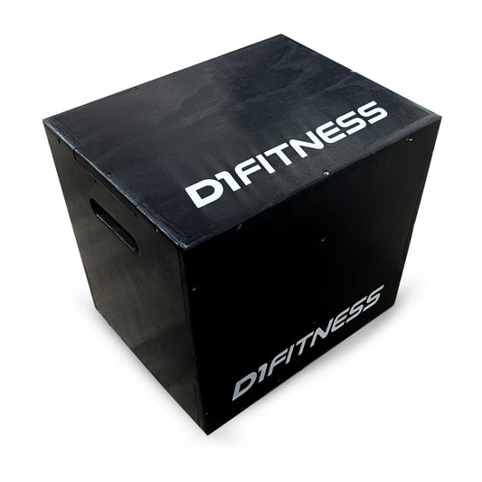 Banco de Elevação - Jump Box Iniciante All Black - 35x40x45cm