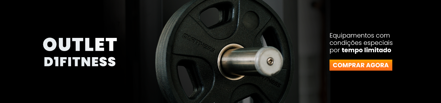 Outlet D1 Fitness: equipamentos com condições especiais por tempo limitado