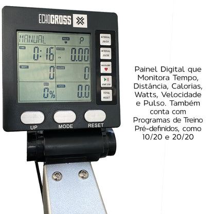 Combo Strong 4: Esteira + Air Bike + Bike Erg + Brindes (1un Barra + 3un Wall Ball 3.0)