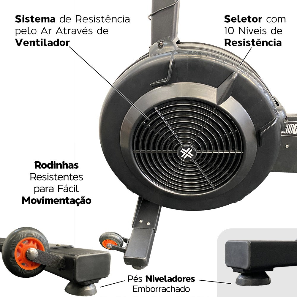 Kit Air bike + Bike Erg + Ski Erg EchoCross D1fitness