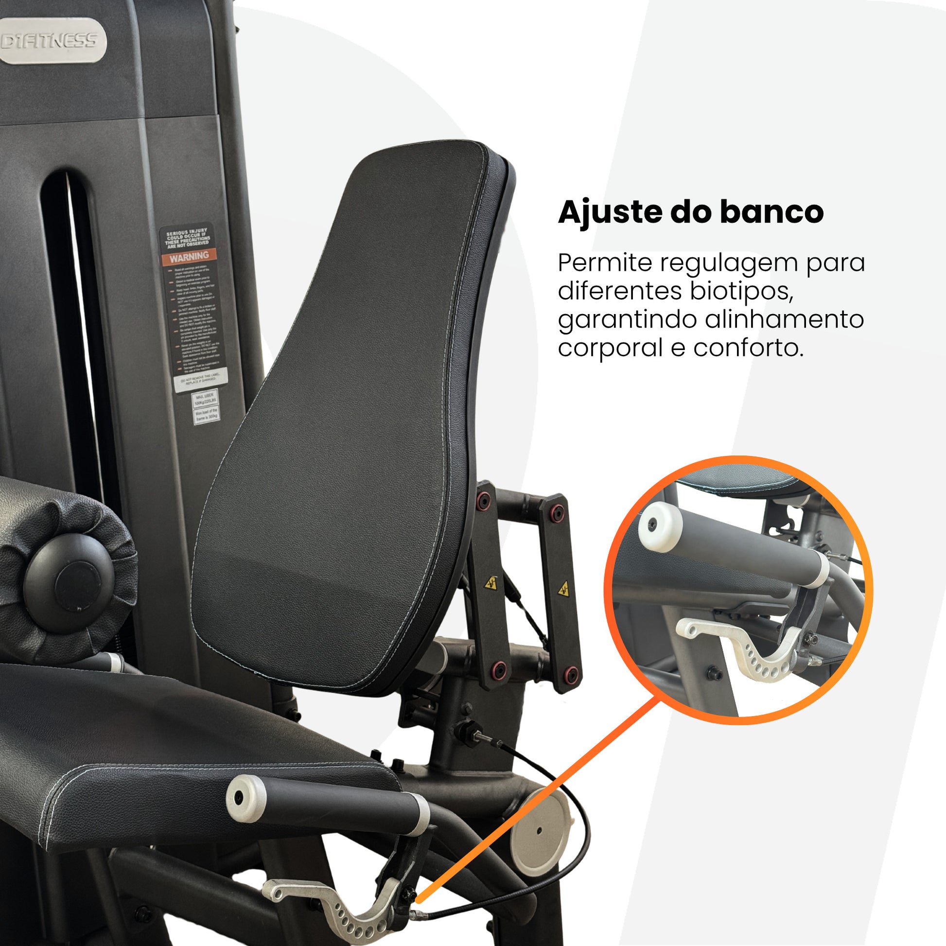 Flexor e Extensor de Joelhos D1fitness