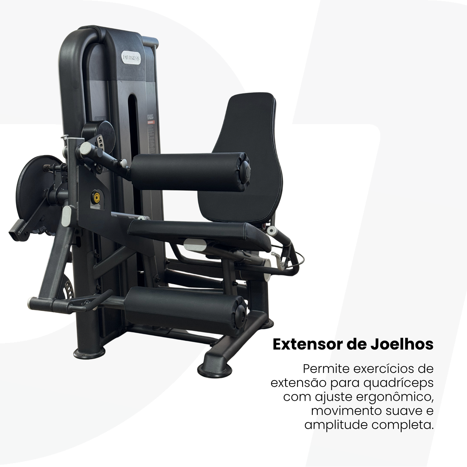 CADEIRA EXTENSORA E FLEXORA PROFISSIONAL D1FITNESS