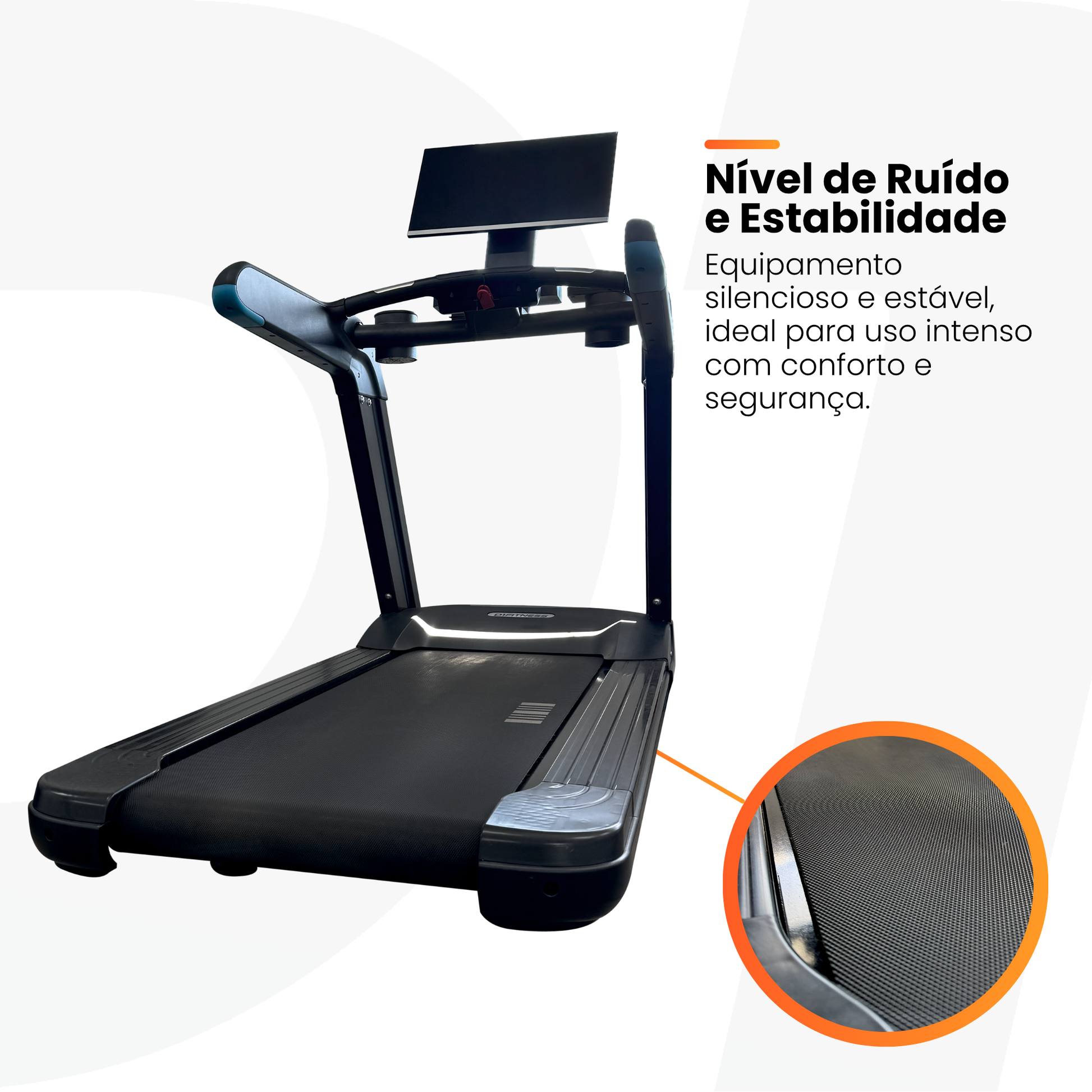 Esteira Ergométrica Silenciosa  