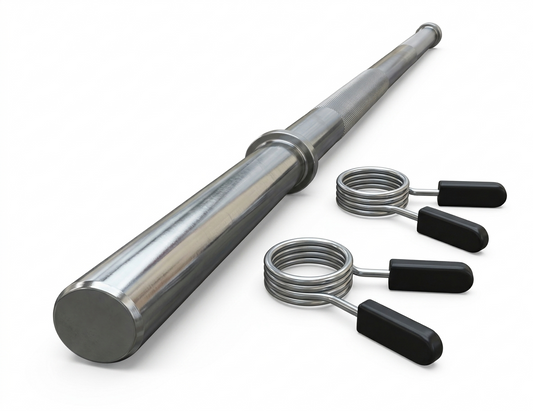 Barra Reta Maciça Cromada 1,20m Para Musculação