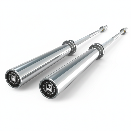 Kit 2 Barras Olímpica Masculina - Cromada