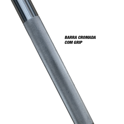 Barra Montada Reta Emborrachada - Elite