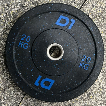 Anilha Olímpica Bumper Cross Training de Borracha Hi Temp 20kg (OUTLET)
