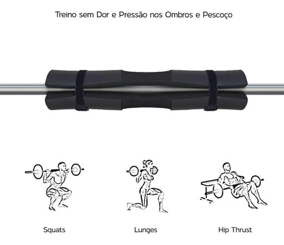 Kit 5 Protetores de Barra - ELITE - D1Fitness