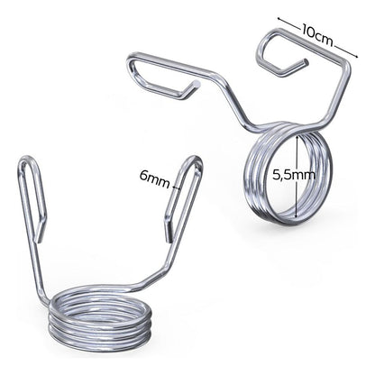 Kit Presilha Curva Para Barra Olímpica 50mm (10 pares)