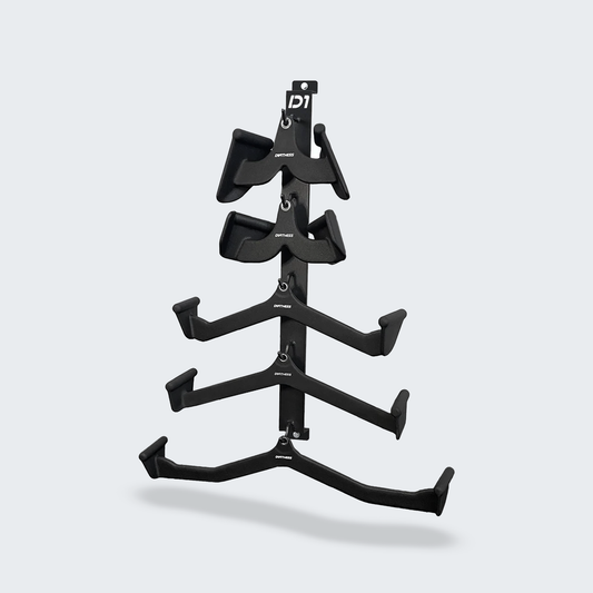 Kit Puxador Anatômico Revestido com Suporte de Parede
