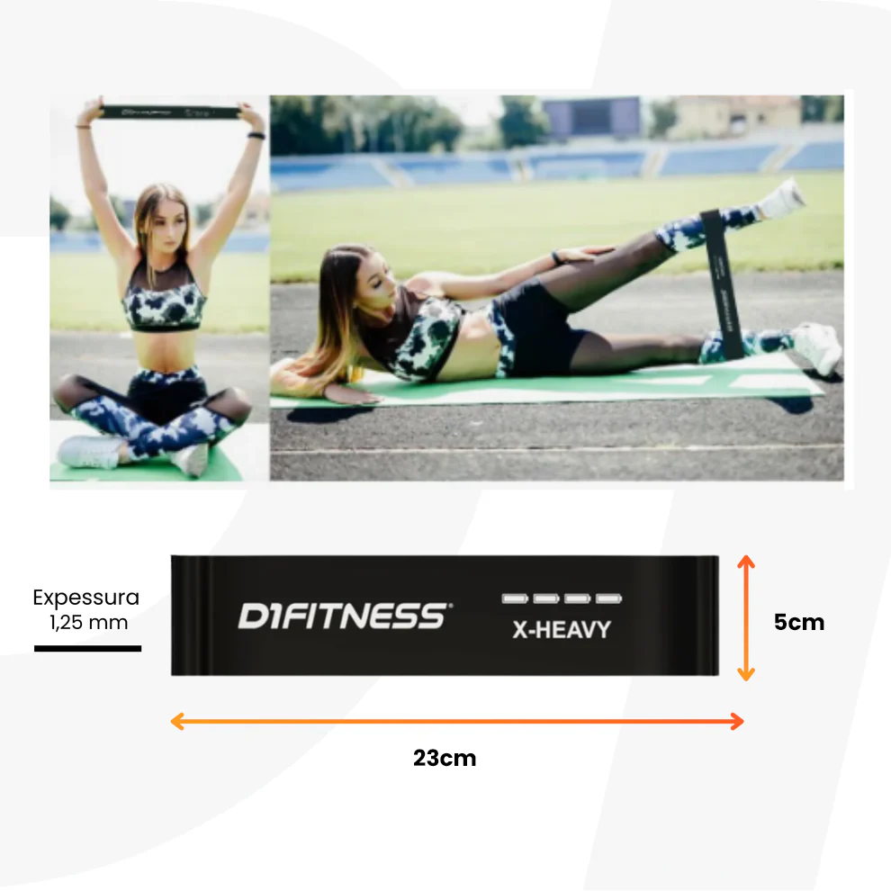 Mini Band Forte Medidas