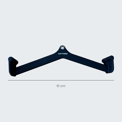 Puxador Anatômico Revestido Musculação - 60,5 cm - D1Fitness
